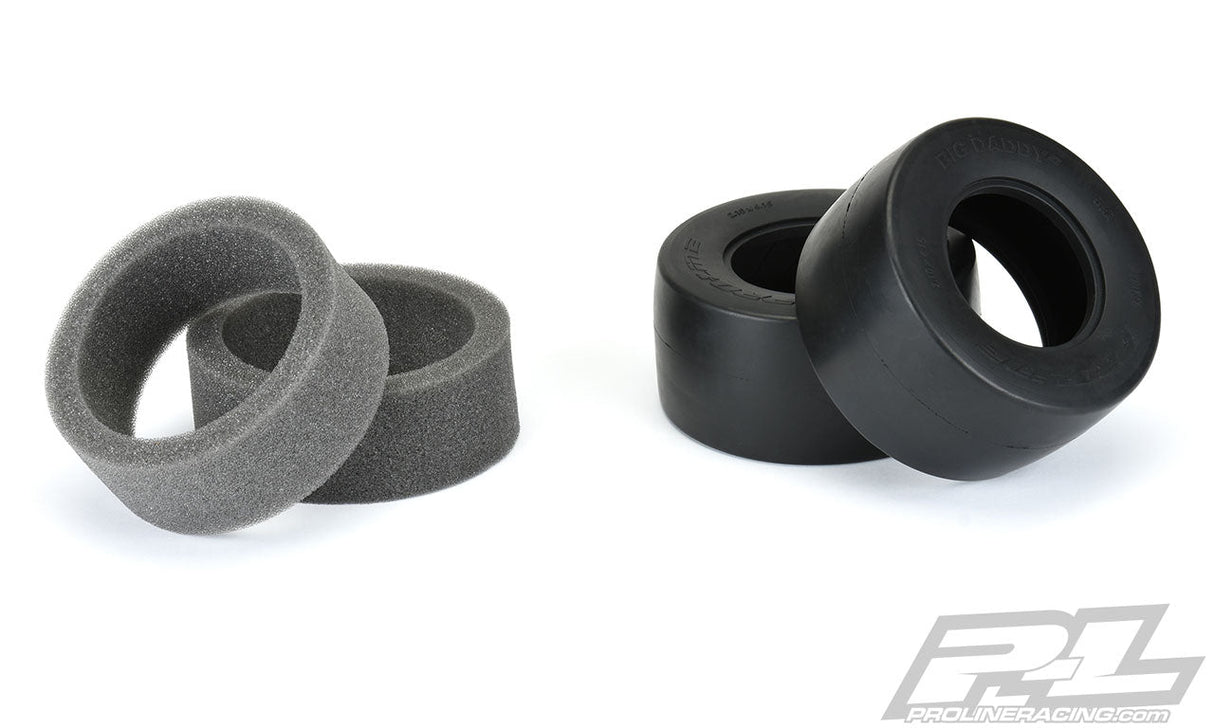Pro-Line Big Daddy Wide Drag Slick SC 2.2"/3.0" MC Drag Racing Tires Pro-Line