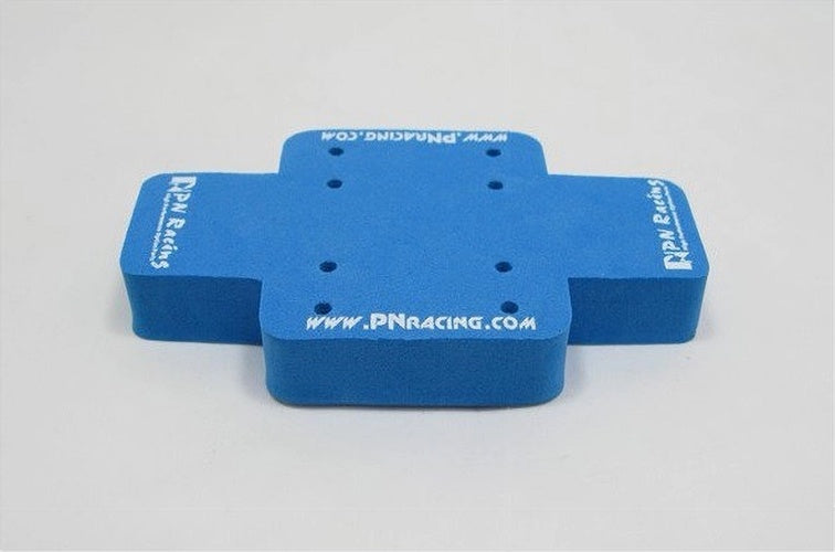 PN Racing Mini Car Foam Stand (Blue) - Iron City RC Hobbies