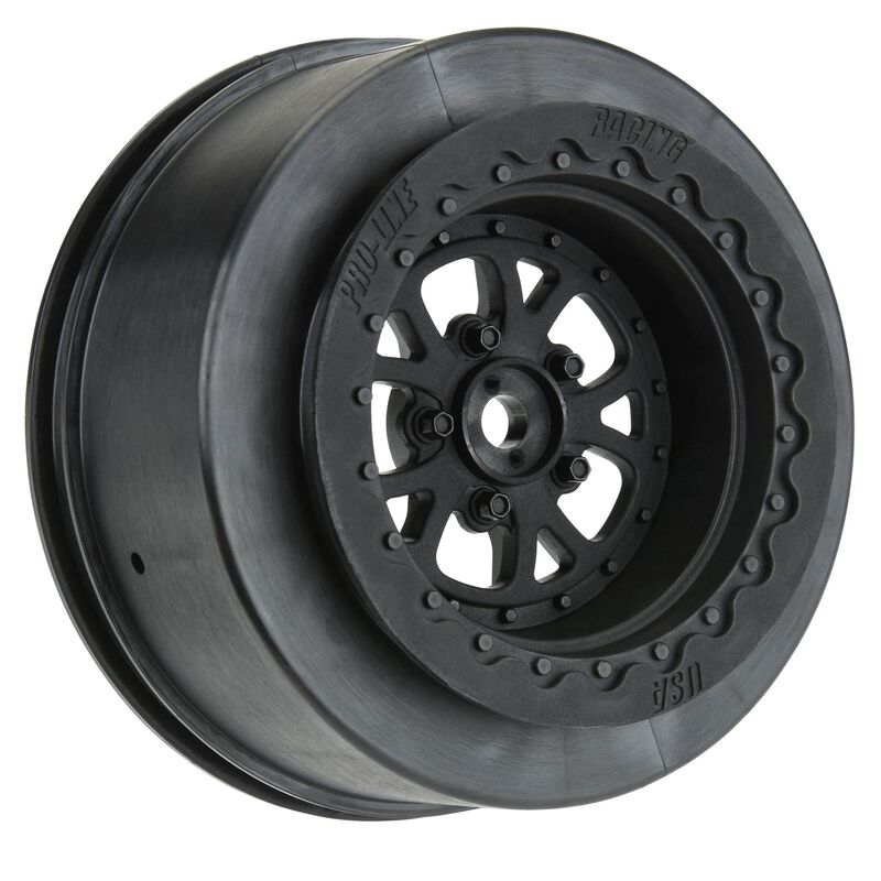 Pro-Line Pomona Drag Spec 2.2"/3.0" Black Wheels Pro-Line