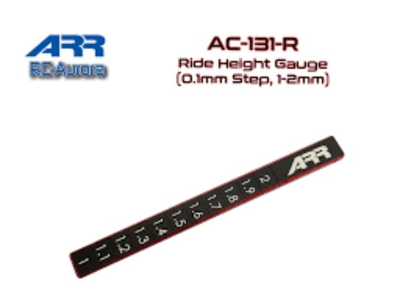 RC-Aurora ARR Ride Height Gauge (0.1mm Step, 1-2mm) - Iron City RC Hobbies