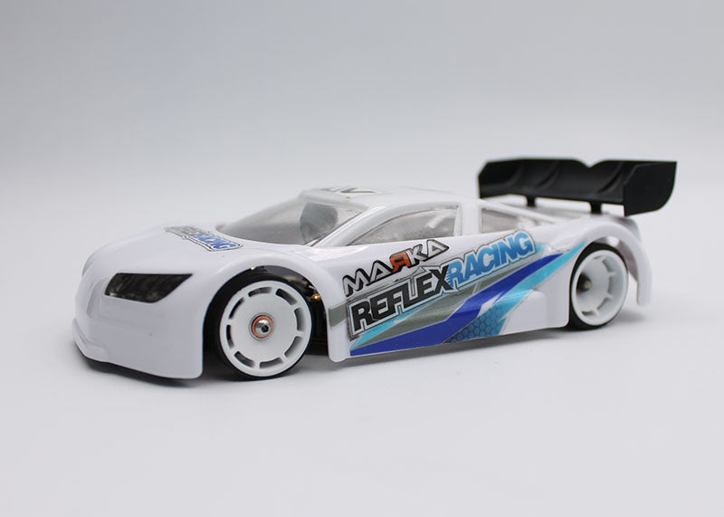 Reflex Racing Speed Dish Wheel Front +1 OffSet (White) - Iron City RC Hobbies