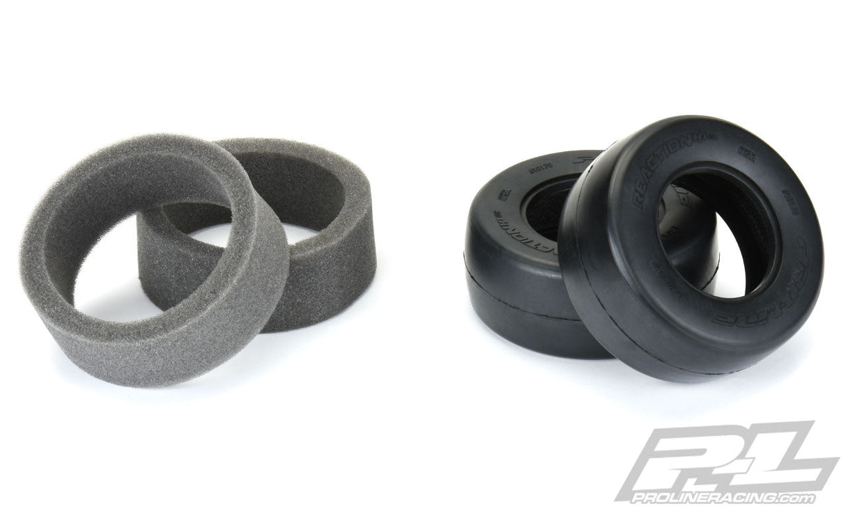 Pro-Line Reaction HP SC 2.2"/3.0" (Soft) Drag Racing BELTED Tires Pro-Line