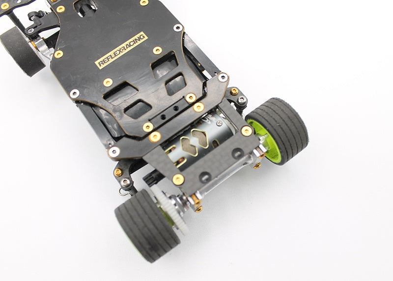 Reflex Racing RX28 Rear Brass/CF Lower Pod Plate Reflex Racing
