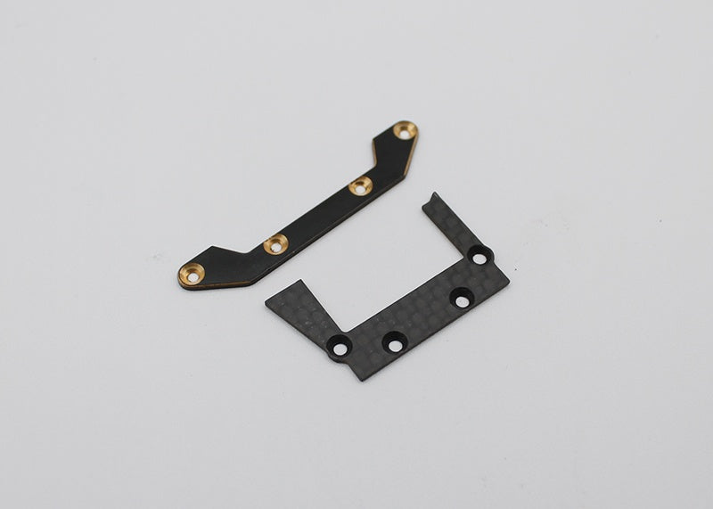 Reflex Racing RX28 Rear Brass/CF Lower Pod Plate Reflex Racing