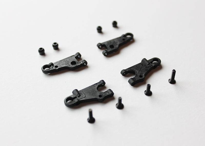 Reflex Racing RX28 V2 A Arm Set (Black-Medium) Reflex Racing