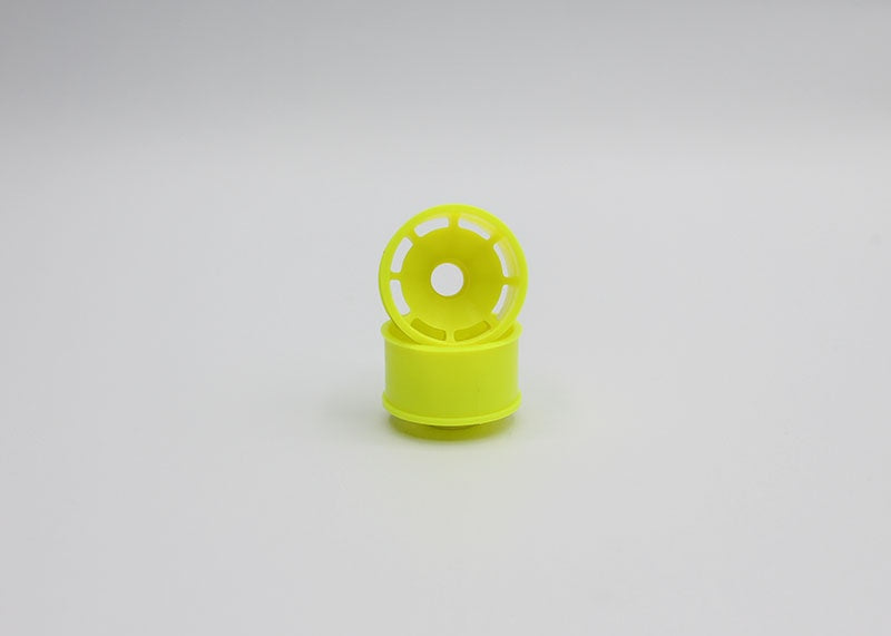 Reflex Racing Speed Dish Wheel Rear +0 OffSet (Yellow) - Iron City RC Hobbies