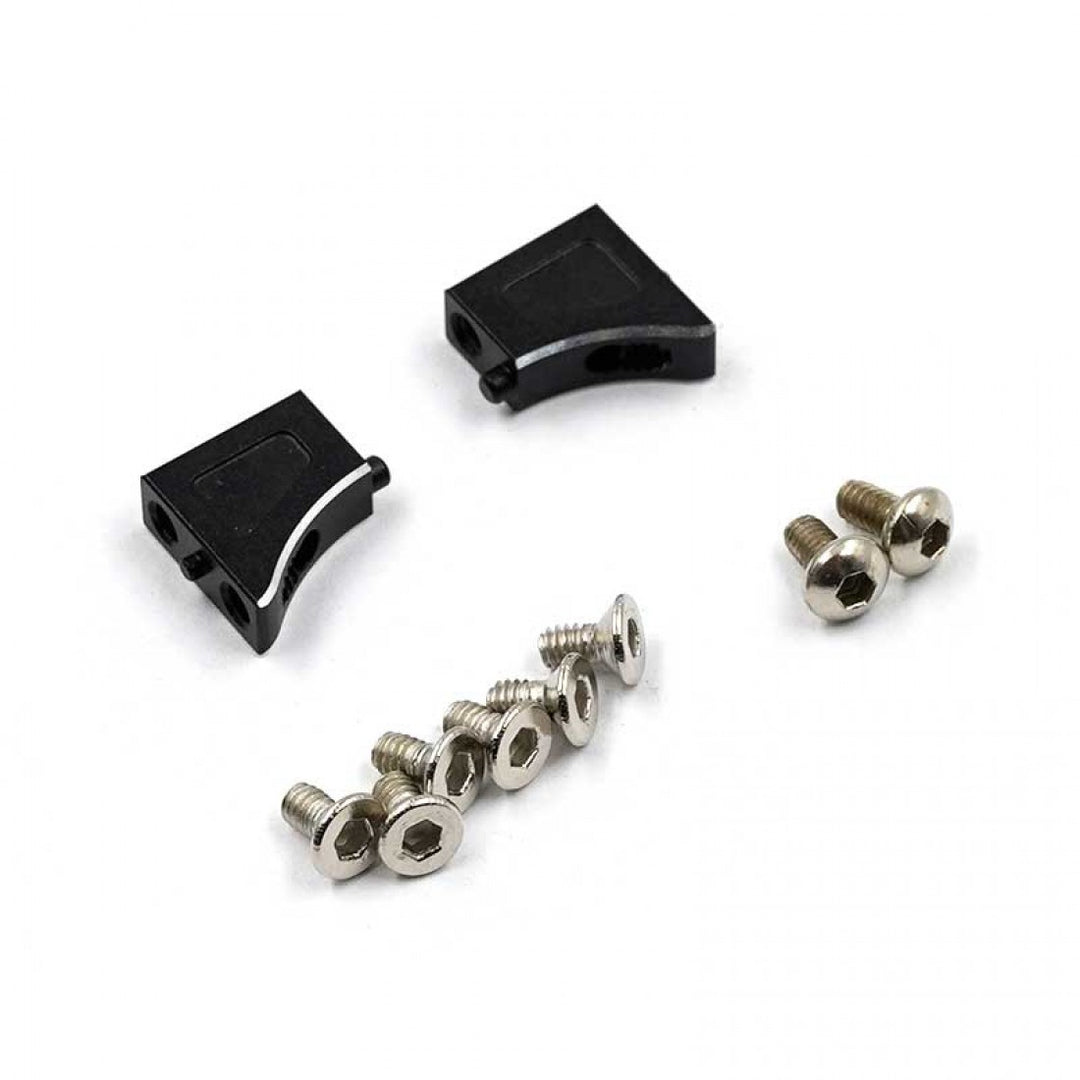 Atomic MRZ Alu Servo Mount (Black) - Iron City RC Hobbies