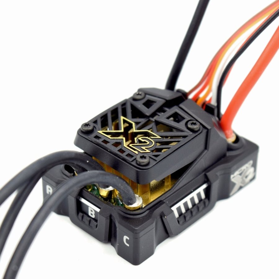 Castle Mamba Micro X2, 16.8V, WP Sensored ESC with 4.0mm Connectors