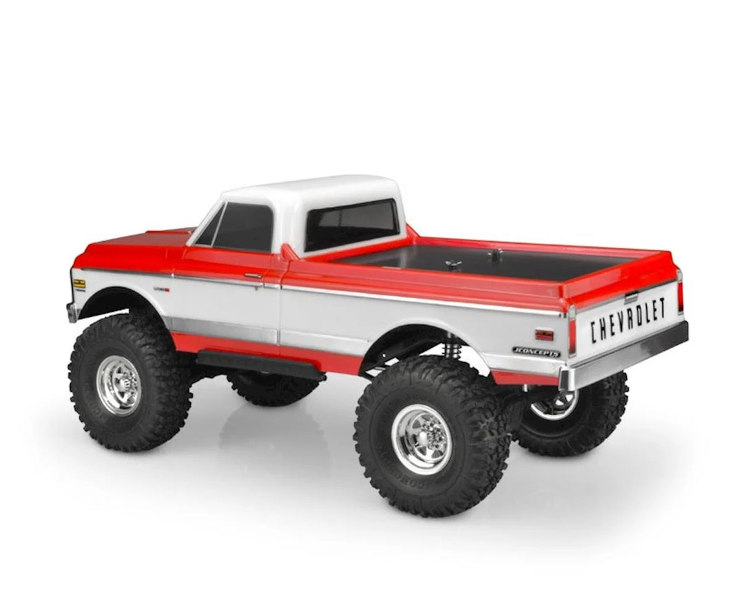 JConcepts 1970 Chevy C10 Rock Crawler Body (Clear) (12.3")