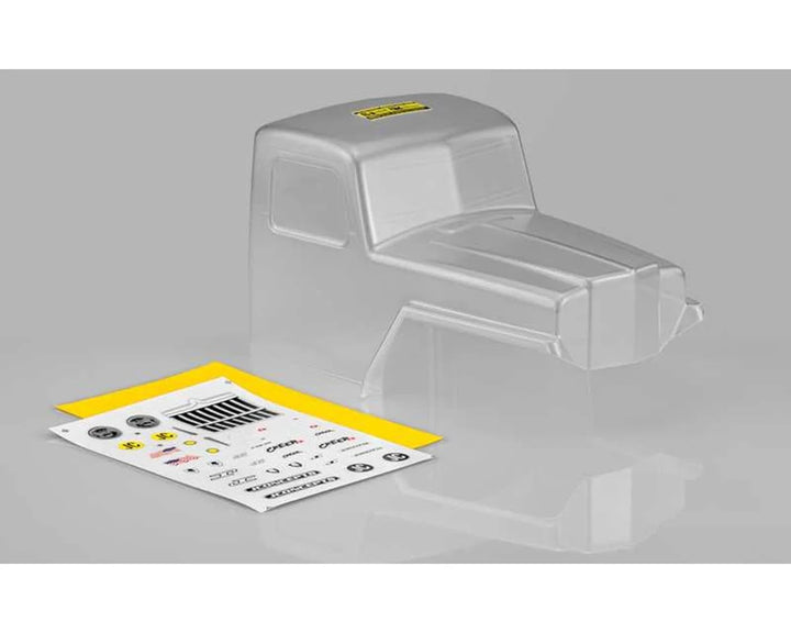 JConcepts CreepER Rock Crawler Body (12.3") (Cab Only) (Clear)