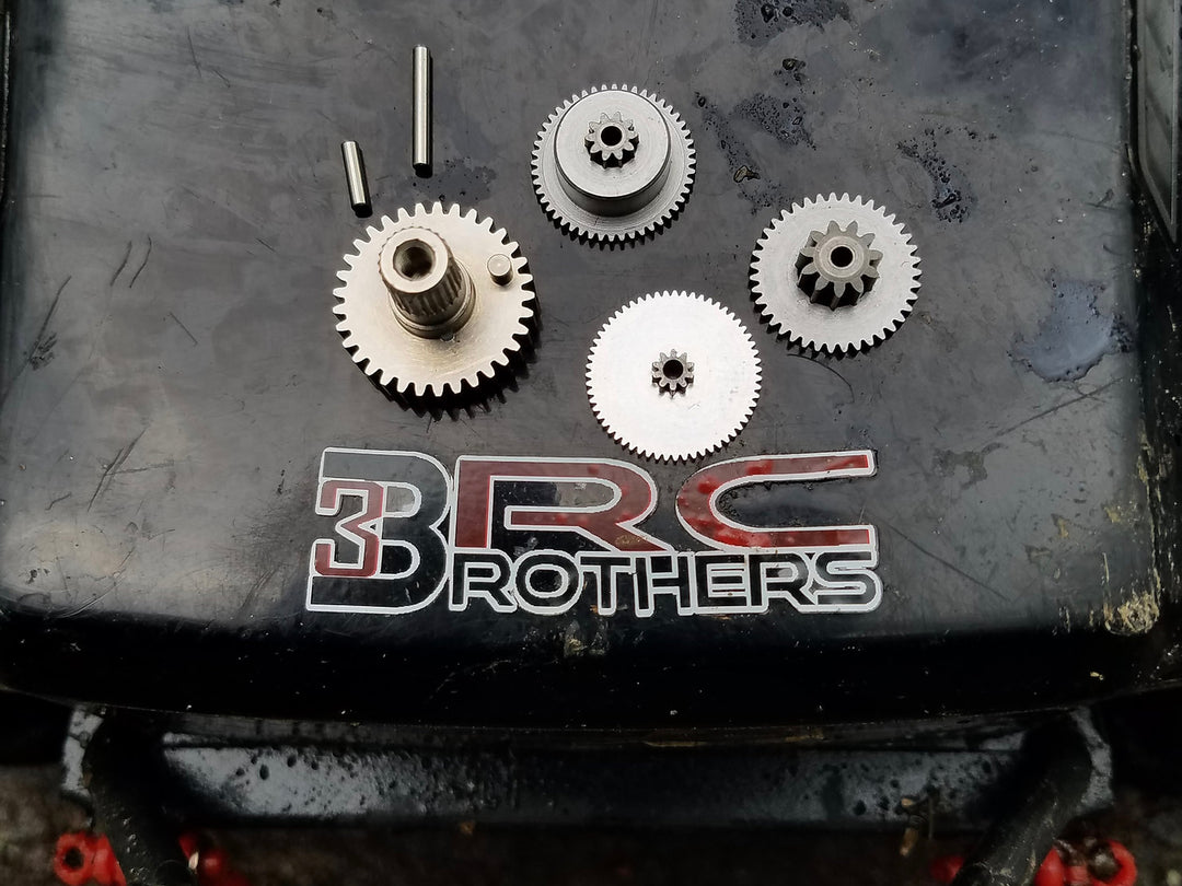 3Bothers RC All-metal replacement gear set for discontinued G13, G12, & G11 servos