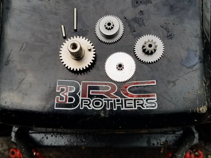 3Bothers RC All-metal replacement gear set for discontinued G13, G12, & G11 servos