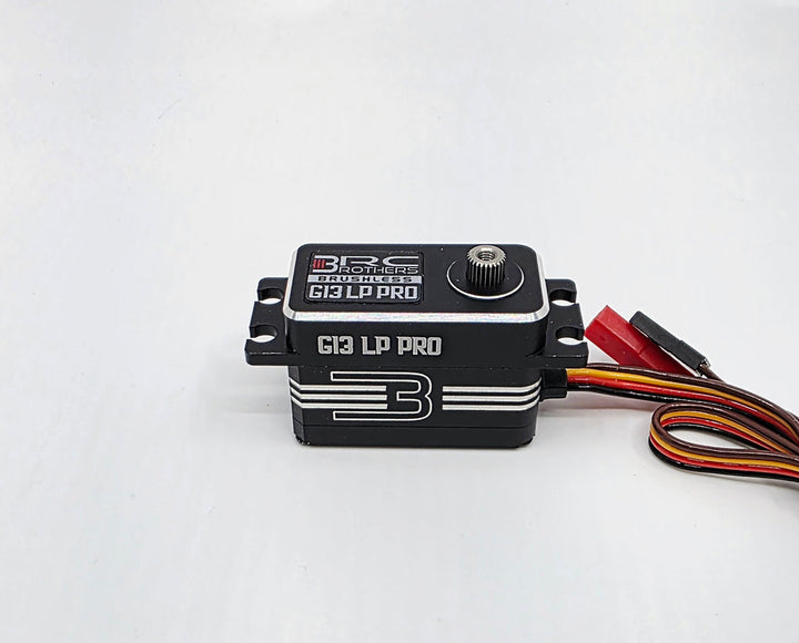 3BrothersRC G13 LP PRO servo. Direct-power, low profile.