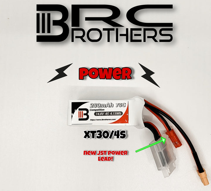 New! 3 Brothers 280mah, 4S Competition Series Battery