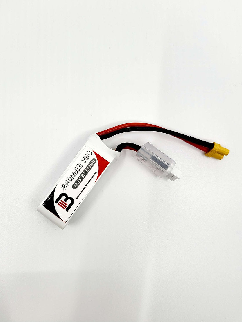3 Brothers 280mah 3s Competition Series Lipo Battery (XT30)