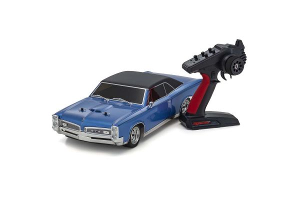 Kyosho 1:10 Scale Radio Controlled Electric Powered 4WD FAZER Mk2 FZ02L Series readyset 1967 Pontiac® GTO™ Tyrol Blue