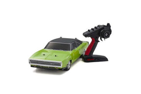 Kyosho 1:10 Scale Radio Controlled Electric Powered 4WD FAZER Mk2 FZ02L Series readyset 1970 Dodge Charger Sublime Green - Iron City RC Hobbies