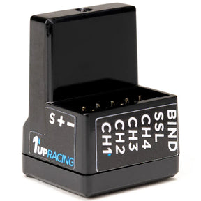 1up Racing Pro-RX FH5 2.4GHz Receiver - Sanwa Compatible - Iron City RC Hobbies