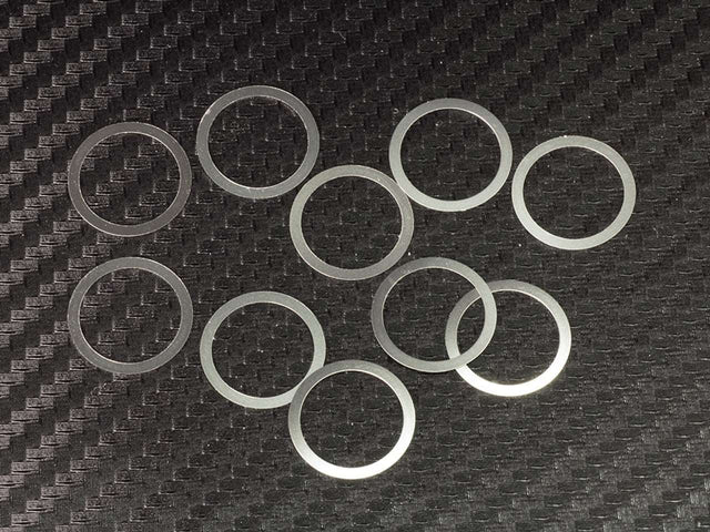 12x15 SHIM SET (0.1, 0.2, 0.3mm 10pcs each)