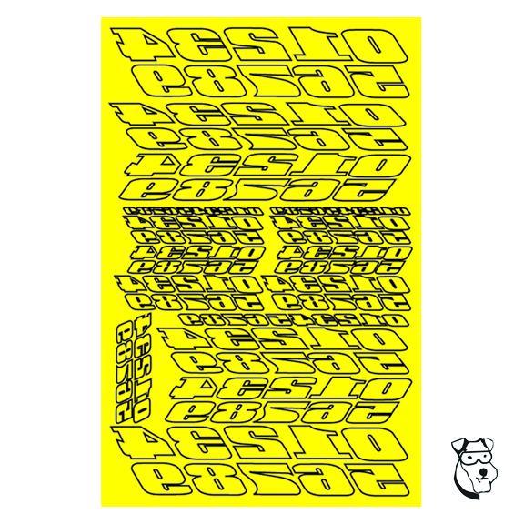 Mid-America 1/32-1/24 Paint Mask - (Choose Design) - 4.25" x 5.5"