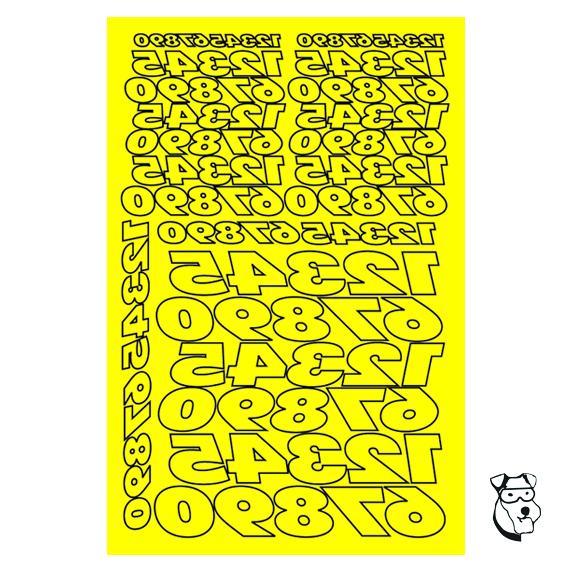 Mid-America 1/32-1/24 Paint Mask - (Choose Design) - 4.25" x 5.5"