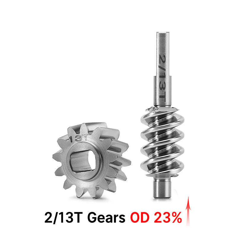 INJORA Axle Worm Gear Set for 1/30 SCX30 (Choose Tooth)