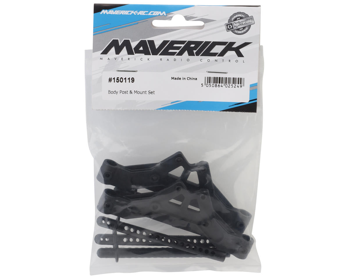 HPI Racing Maverick Body Post & Mount Set for Quantum MT, XT, MT Flux, XT Flux