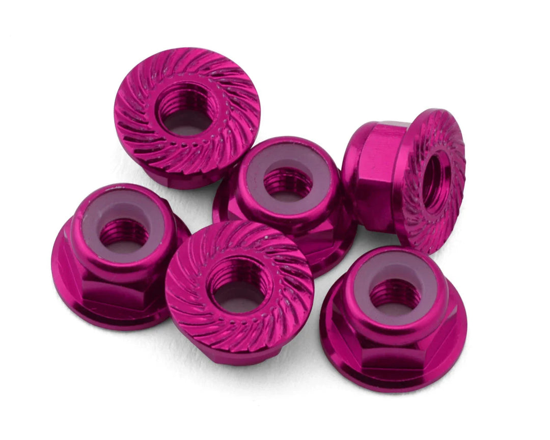 175RC Lightweight Aluminum M3 Lock Nuts (Choose Color) (6)