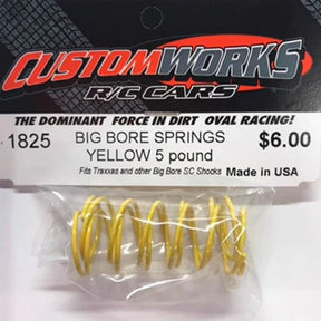 CustomWorks Big Bore 5 lb Springs - Iron City RC Hobbies