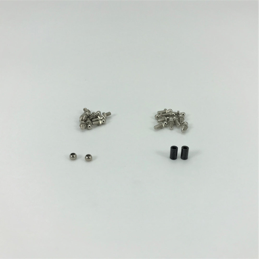 1RC Ball Stud & Pivot Ball Set, 1/18 Mid, Spr, EDM, LM - Iron City RC Hobbies