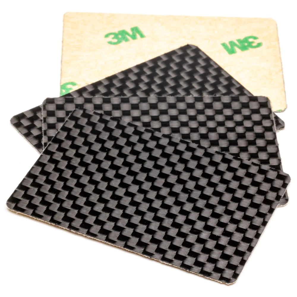 1up Racing UltraLight Carbon Fiber Winglets W/ 3M Adhesive - 1/10 Nitro Sedan - Iron City RC Hobbies