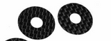 1UP Racing Carbon Body Washers 7/8mm