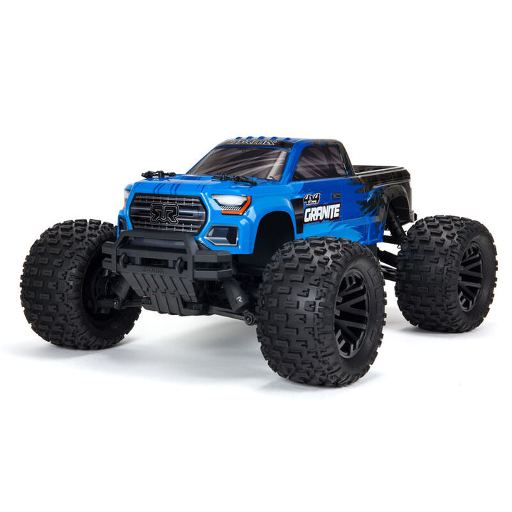 ARRMA 1/10 GRANITE 2WD V3 MEGA 550 Brushed Monster Truck RTR, Blue - Iron City RC Hobbies