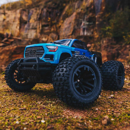 ARRMA 1/10 GRANITE 2WD V3 MEGA 550 Brushed Monster Truck RTR, Blue