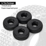 INJORA 1.0" 60*20mm XHX Pin Tires (T1022P) (4)