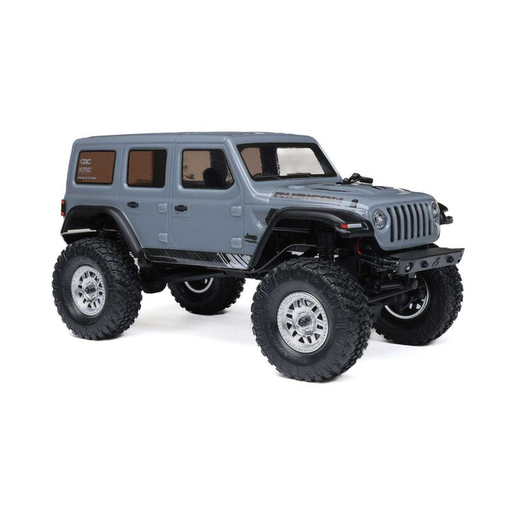 Axial 1/24 SCX24 Jeep Wrangler JLU 4X4 Rock Crawler Brushed RTR, Gray - Iron City RC Hobbies
