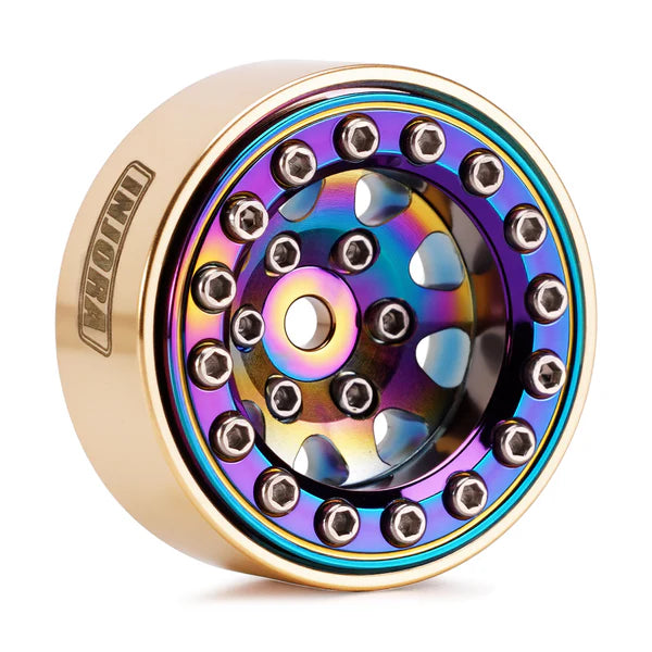 INJORA 1.0" Brass -3.75mm Offset Wheels for Micro Crawlers