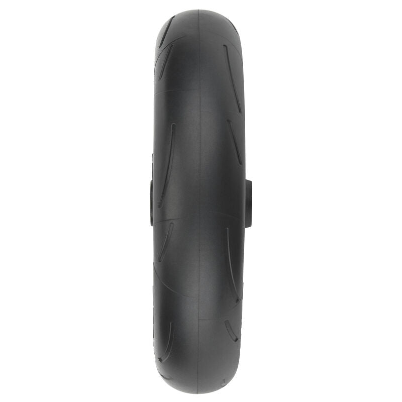 Pro-Line 1/4 Supermoto S3 Motorcycle Front Tire MTD Black (1): PROMOTO-MX - Iron City RC Hobbies