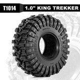INJORA 1.0" 62*22mm King Trekker G2 Tires (T1014) (4)