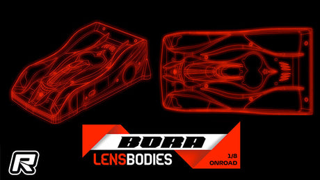 1/8 On road body Boran (Standard)