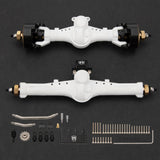 MEUS Racing SCX24 Nylon V2 Isokinetic Front Rear Axles 3-Section CVD With 52° Steering Angle for 1/24 SCX24 (Choose Color)