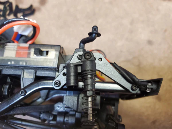 Mofo RC Aluminum Suspension Threaded Shock plates