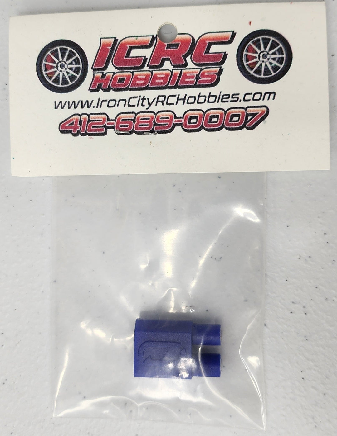 ICRC XT60 Male to Female Adaptor - Iron City RC Hobbies