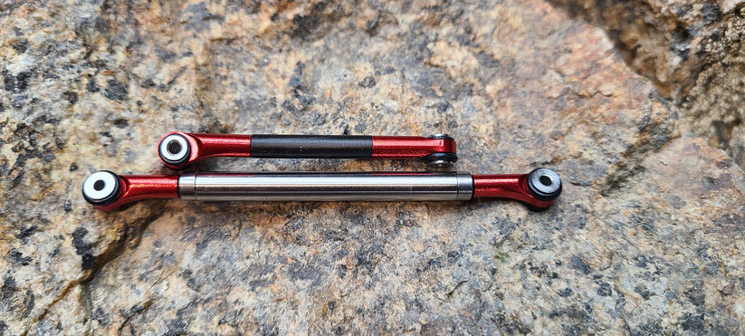 3Flow9 V2.1 (R.S.S.L)Rolling Steel Steering Link - Fits Hobbyplus CR-18 / Juice and Furitek FX118