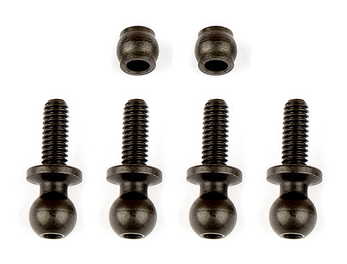 Associated Reflex 1/14 Ballstuds, 4.3x12.5 mm, long neck - Iron City RC Hobbies