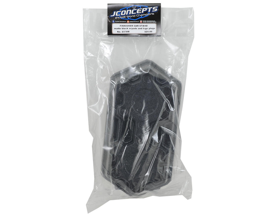 JConcepts "Finnisher" Off Road Car Stand (Matte Black) - Iron City RC Hobbies
