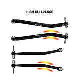 INJORA Aluminum High Clearance Chassis Links for 1/30 Axial SCX30