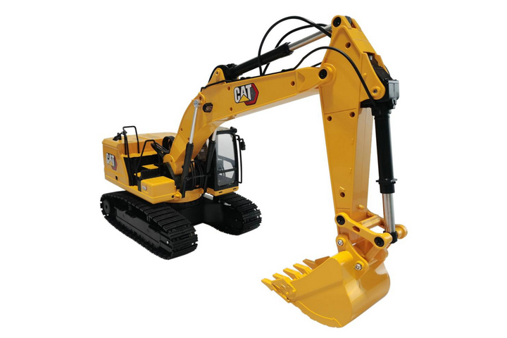 DieCast Masters 1:16 Cat® 320 Radio Control Excavator with Bucket, Grapple and Hammer Attachments