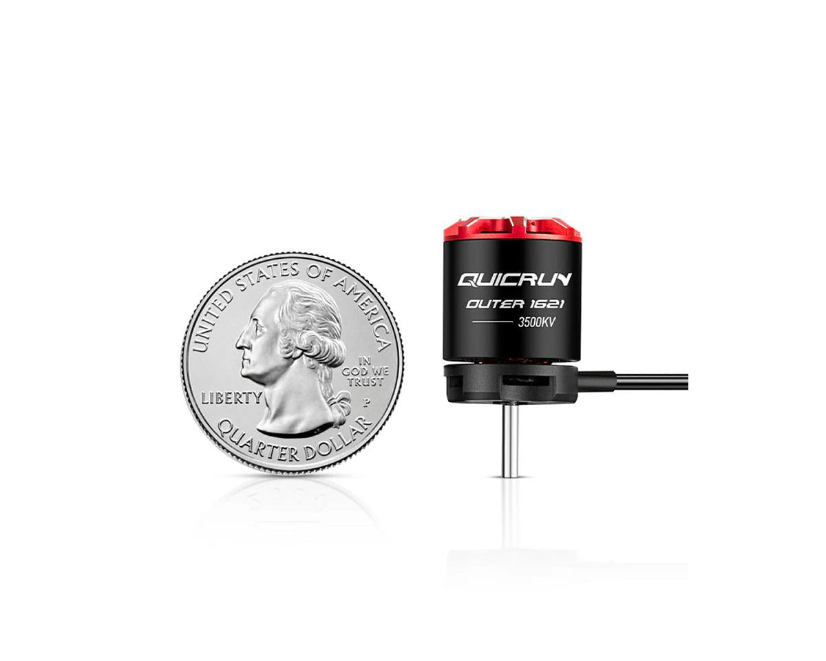 Hobbywing Quicrun Outer 1621SL Brushless Outrunner Motor (3500Kv)