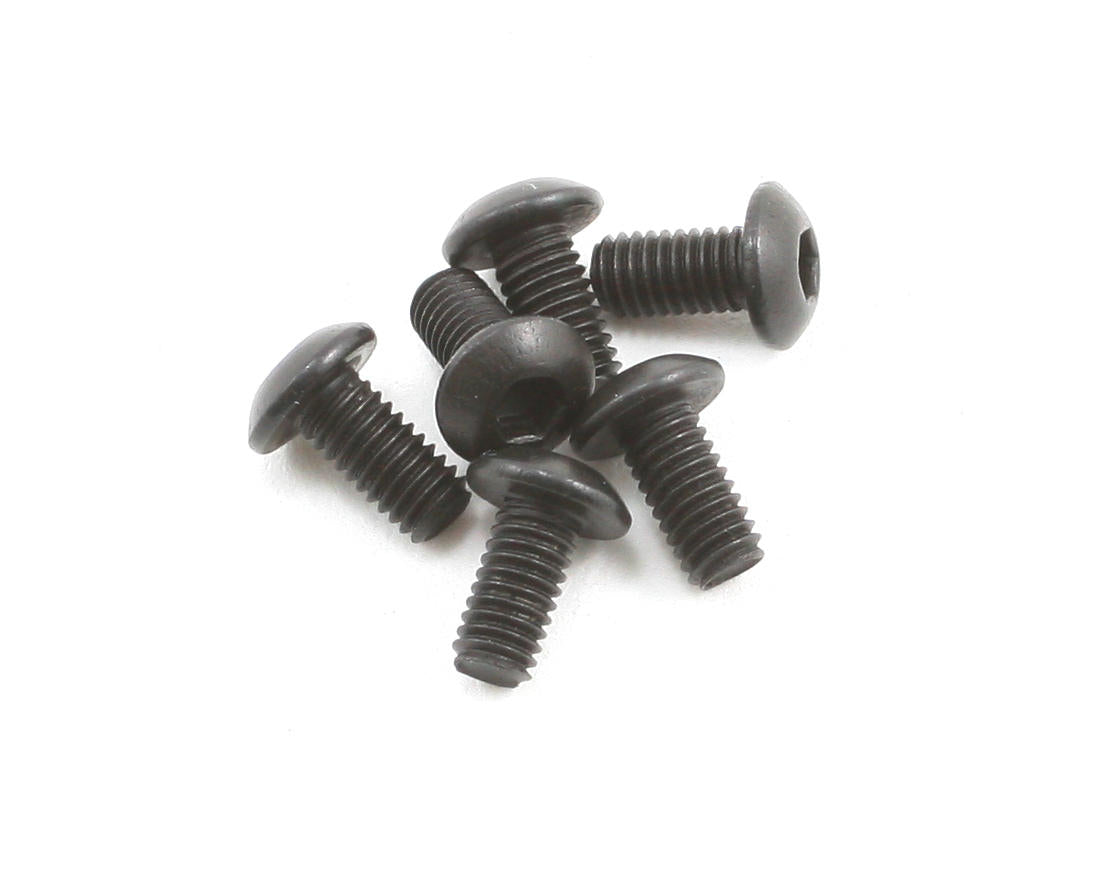 Team Associated 3x0.5x6mm Button Head Screw (6)